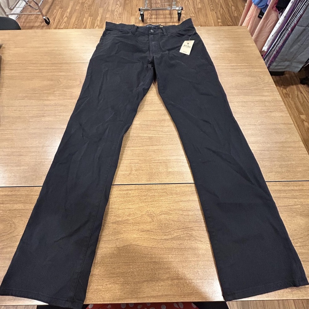 Polo Ralph Lauren Jeans Mens 30x30 Black Varick Slim Straight Stretch Denim NWT